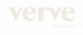 Logotipo de VERVE Orlando en piedra arenisca