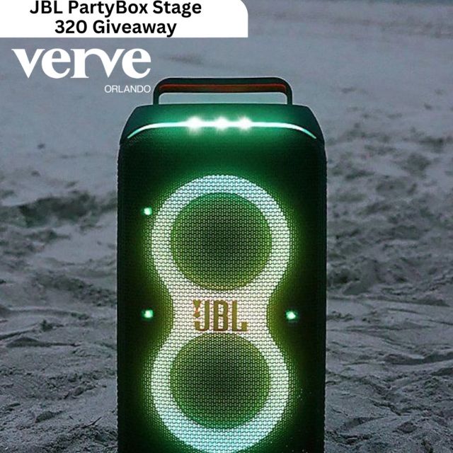 knights, your pregame just got an upgrade

VERVE is giving away a JBL PartyBox Stage 320 and yeah… it’s kind of a big deal.

here’s how to enter:
🪐 must follow @verve.orlando to qualify
🪐 tag your besties (1 tag = 1 entry, go crazy)
🪐 like this post

extra entries:
💫 repost this to your story (+5)
💫 come in to tour (+10)

winner announced 1/19/2026, good luck!