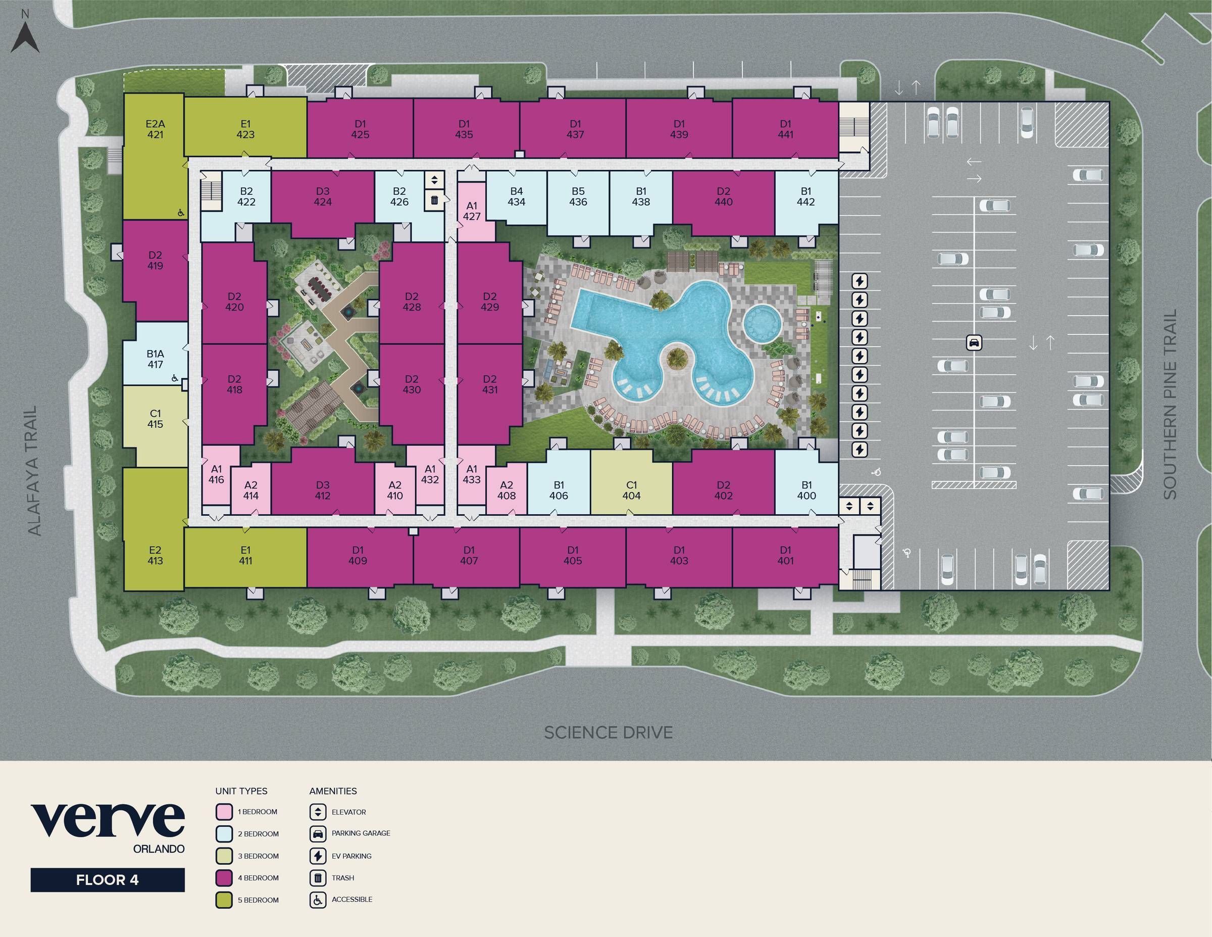 Verve Orlando level 4 sitemap